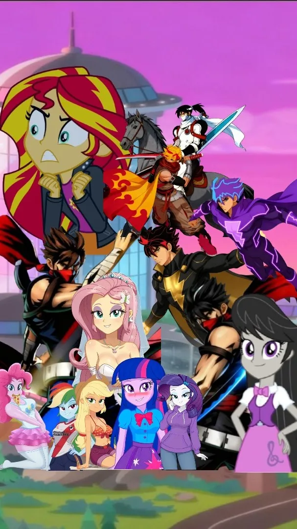 ai character: MLP LEGEND EVERY background