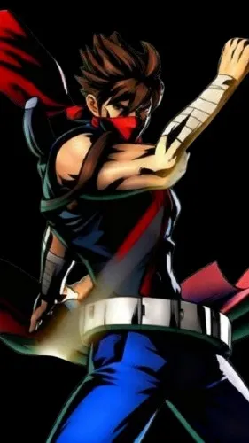 ai character: STRIDER HIRYU background