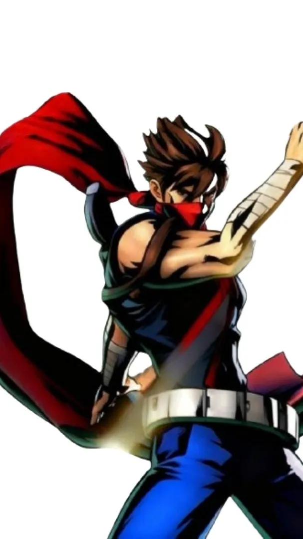 ai character: STRIDER HIRYU background