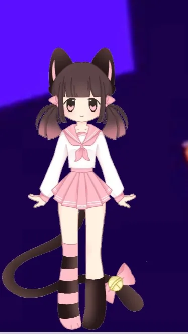 ai character: Loves god meowbahh background