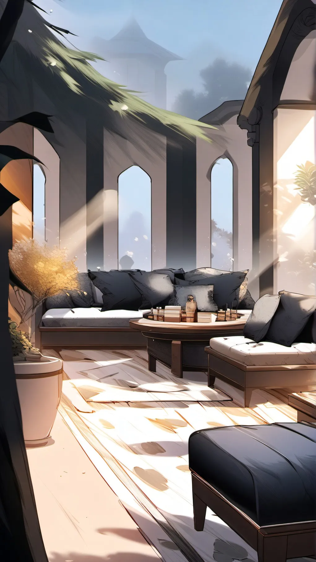 ai character: HH  background