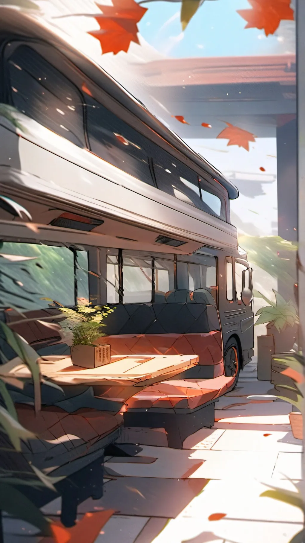 ai character: HH ROAD TRIP background