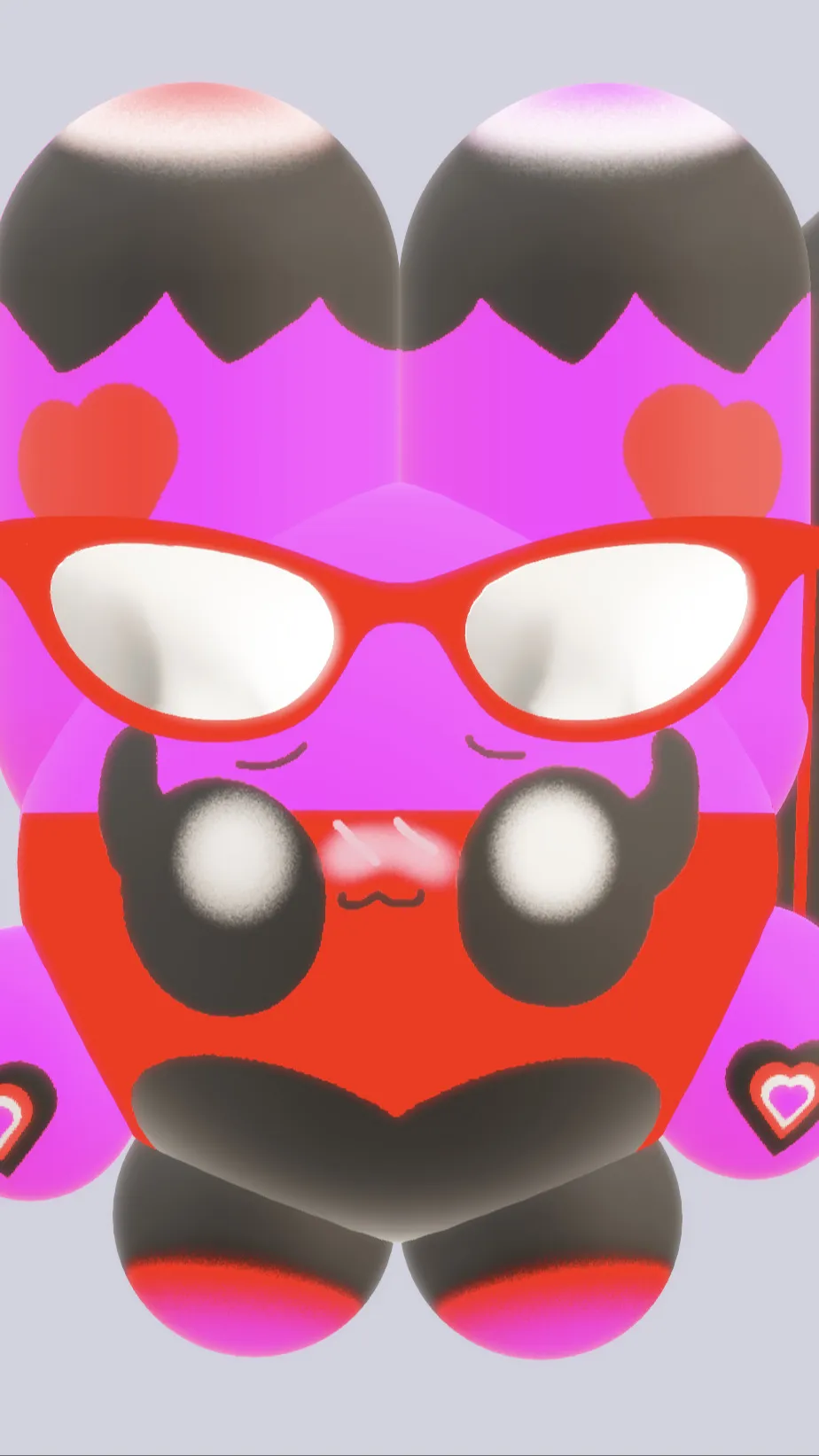 ai character: L❤️vebi background