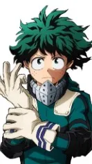 ai character: Deku background
