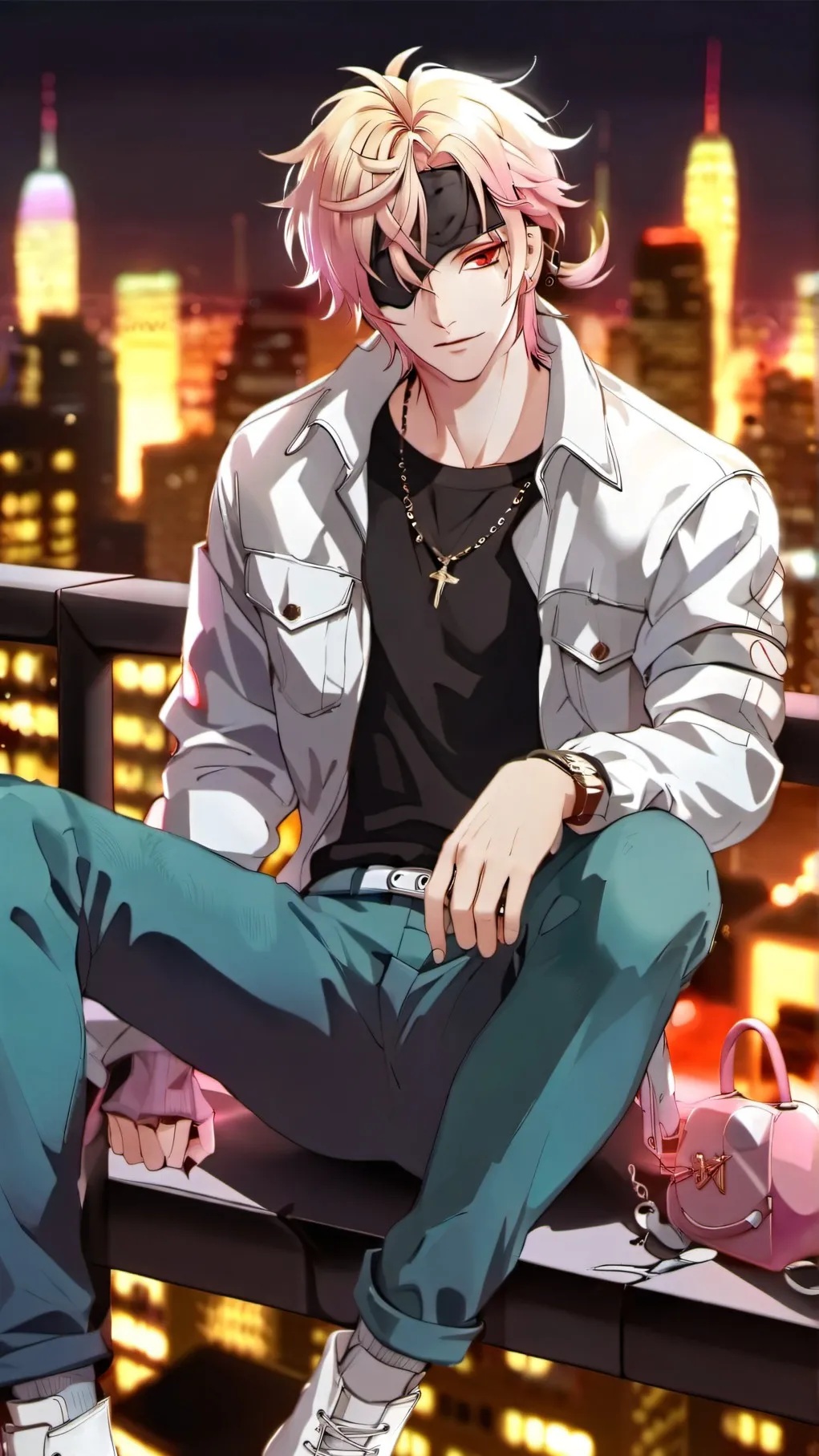 ai character: Max background