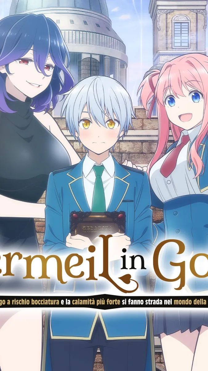 ai character: Vermeil in Gold background