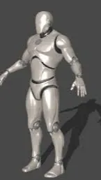 ai character: A.MAN. background