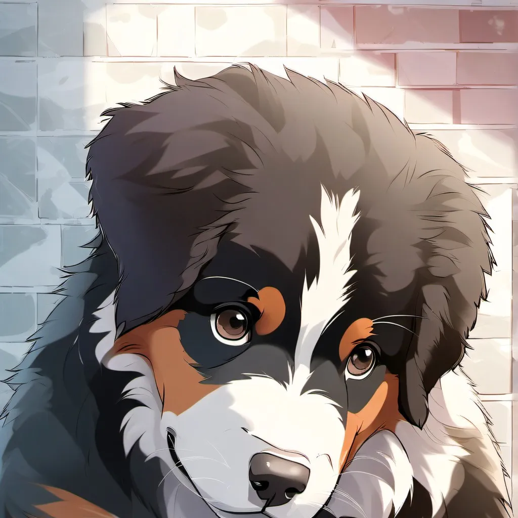 chat with ai character: Poor ugly bernese