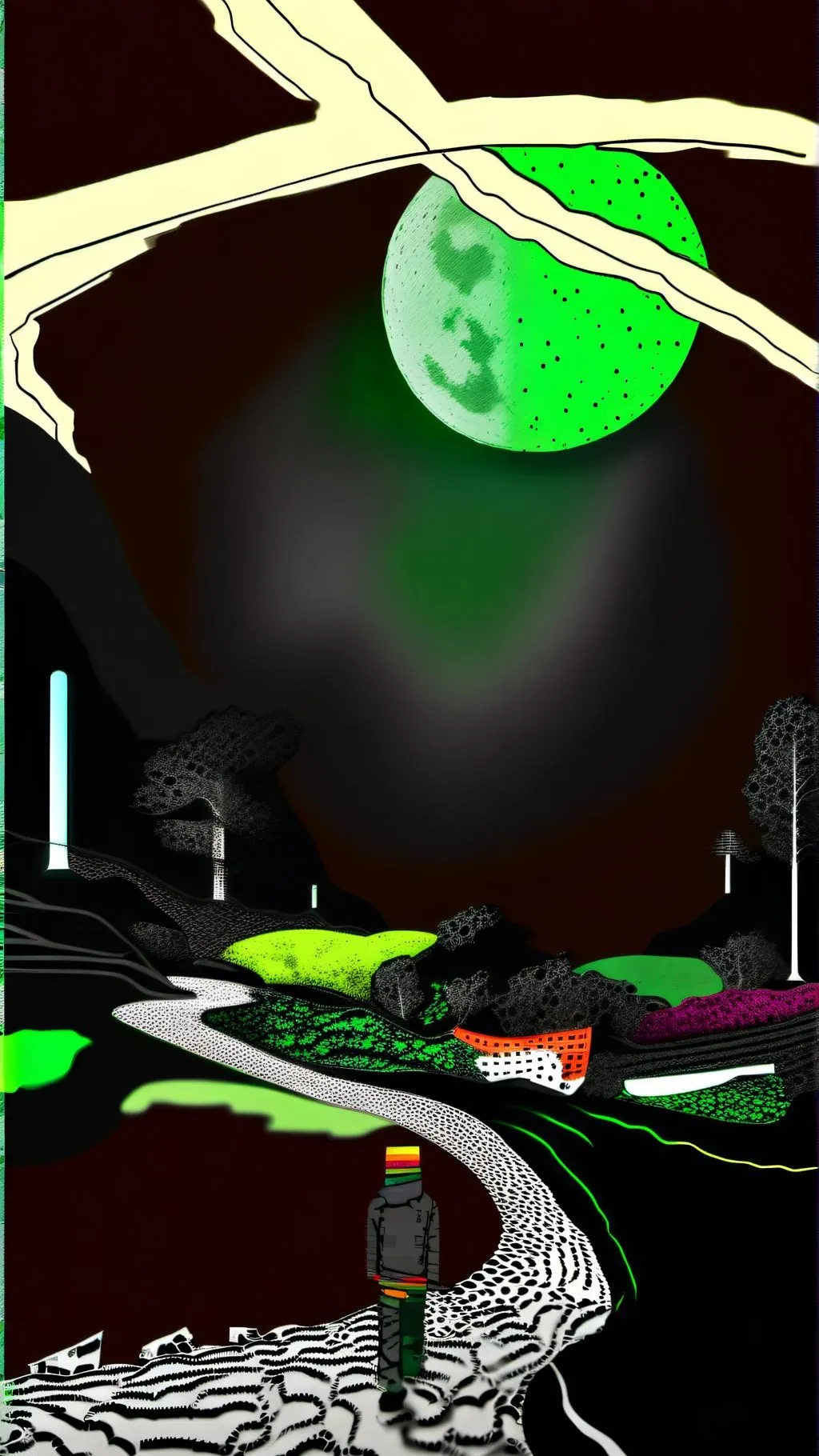 ai character: Hi background