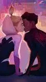 ai character: spider verse background