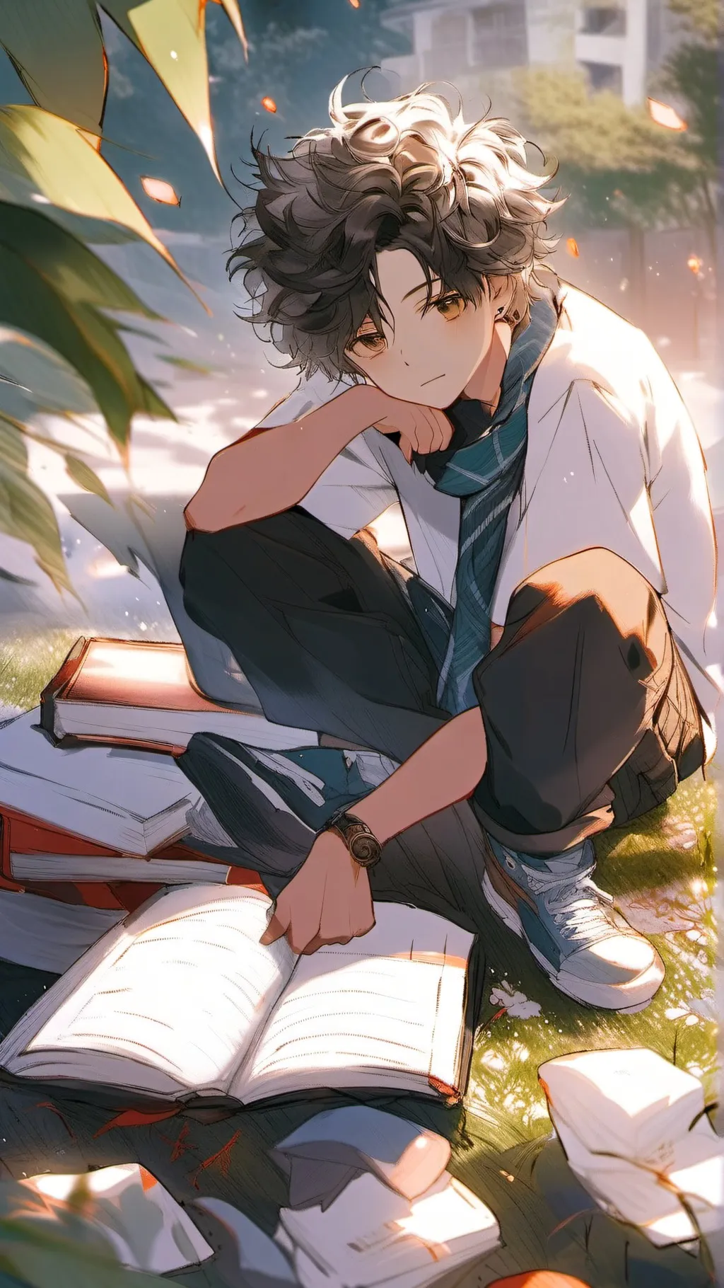 ai character: Depressed Elijah background