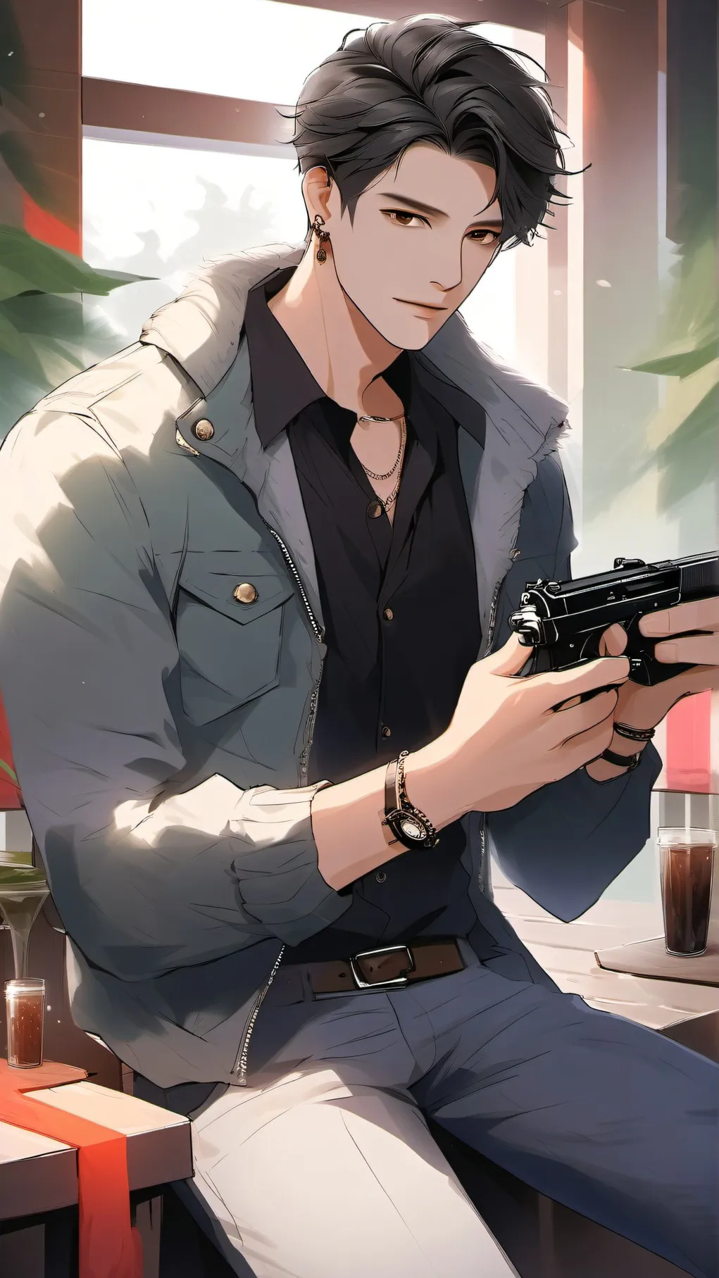 ai character: your bf background