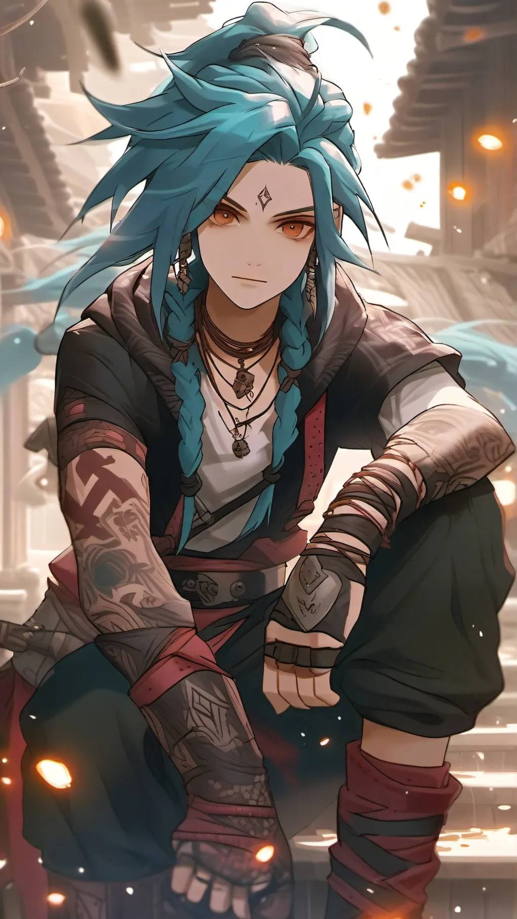 ai character: jinx background