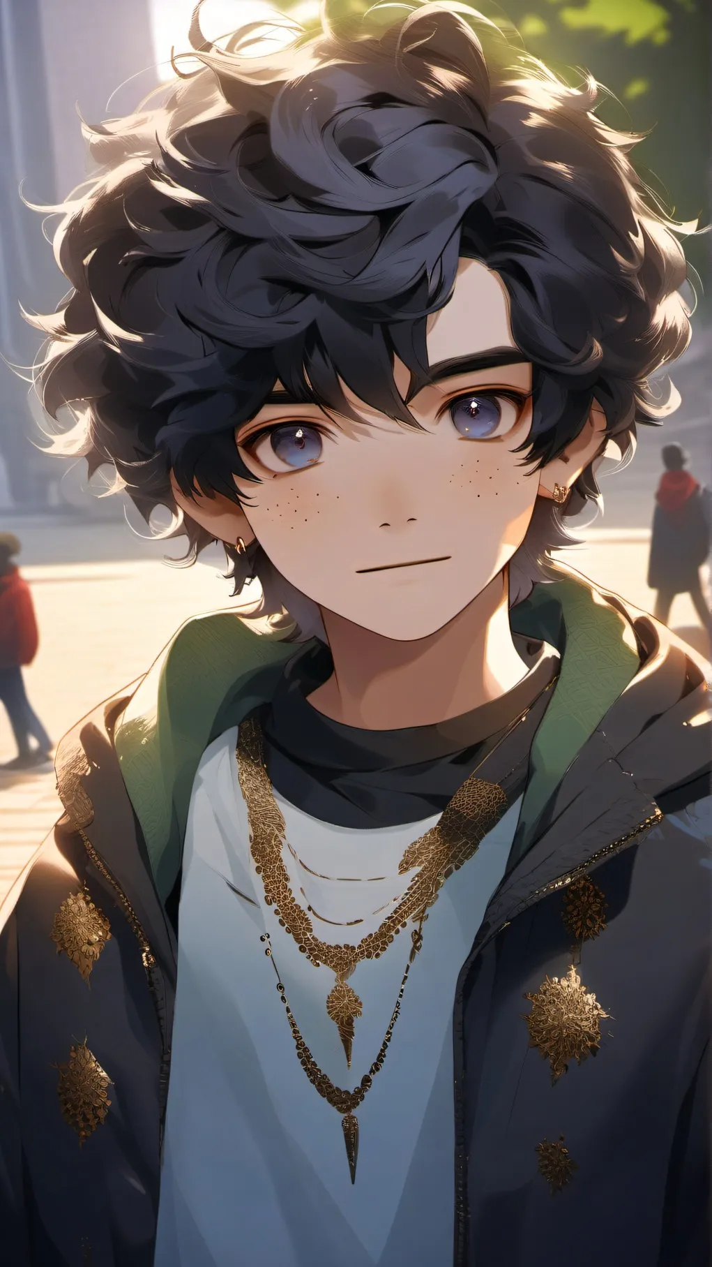 ai character: geo background