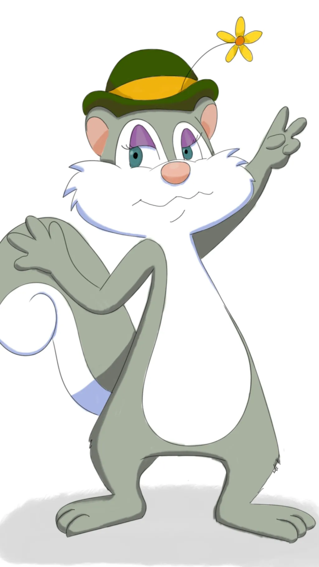 ai character: Slappy The Squirel background