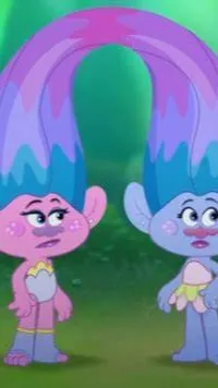 ai character: Satin and Chenille background