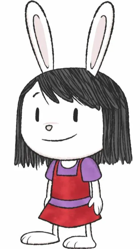 ai character: Elinor Rabbit background