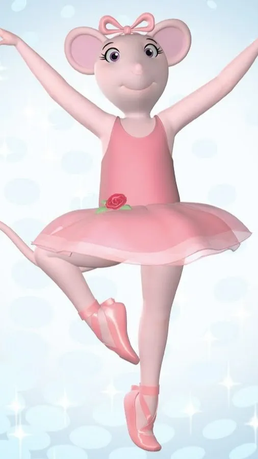 ai character: Angelina Ballerina background