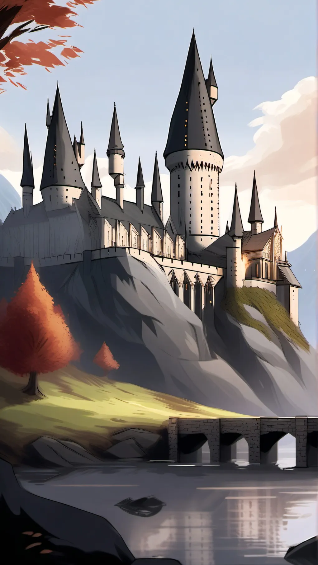 ai character: Hogwarts Crush~ background