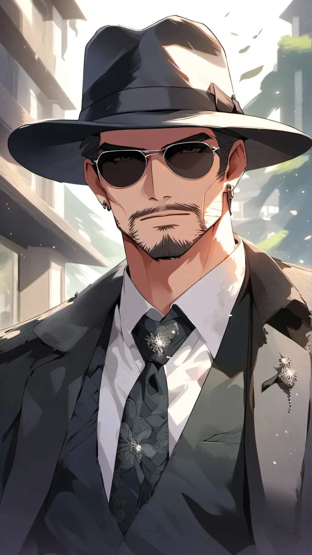 ai character: Max background