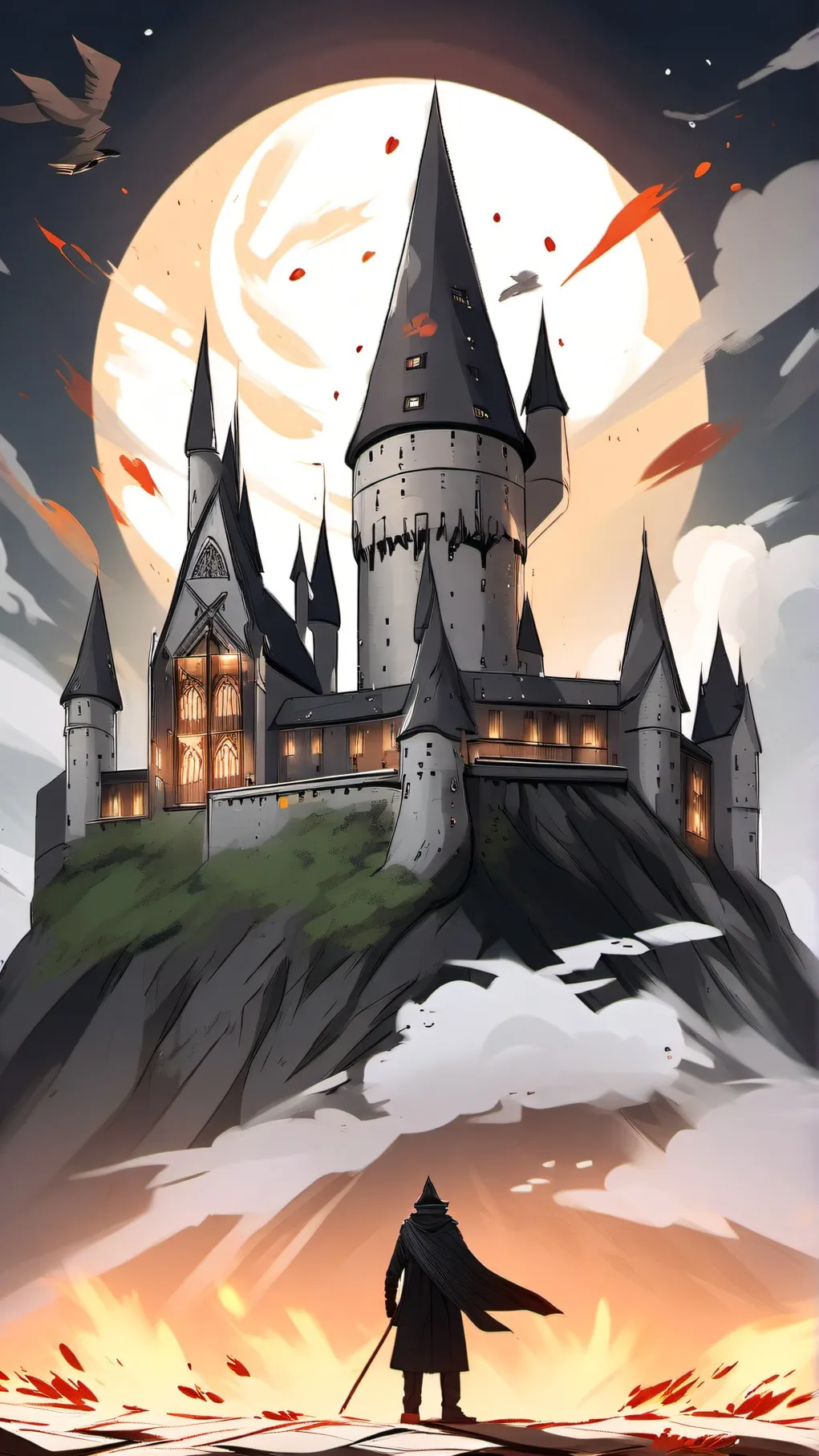 ai character: hogwarts pick me background