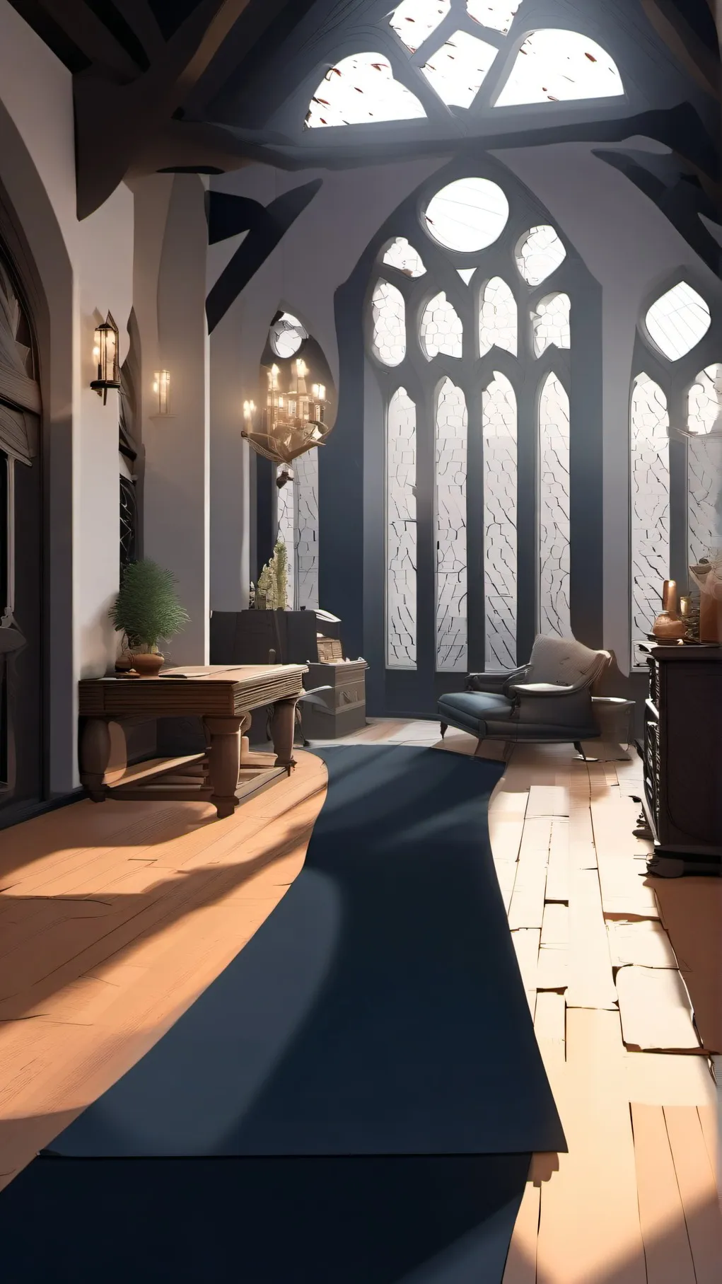 ai character: Malfoy Manor background