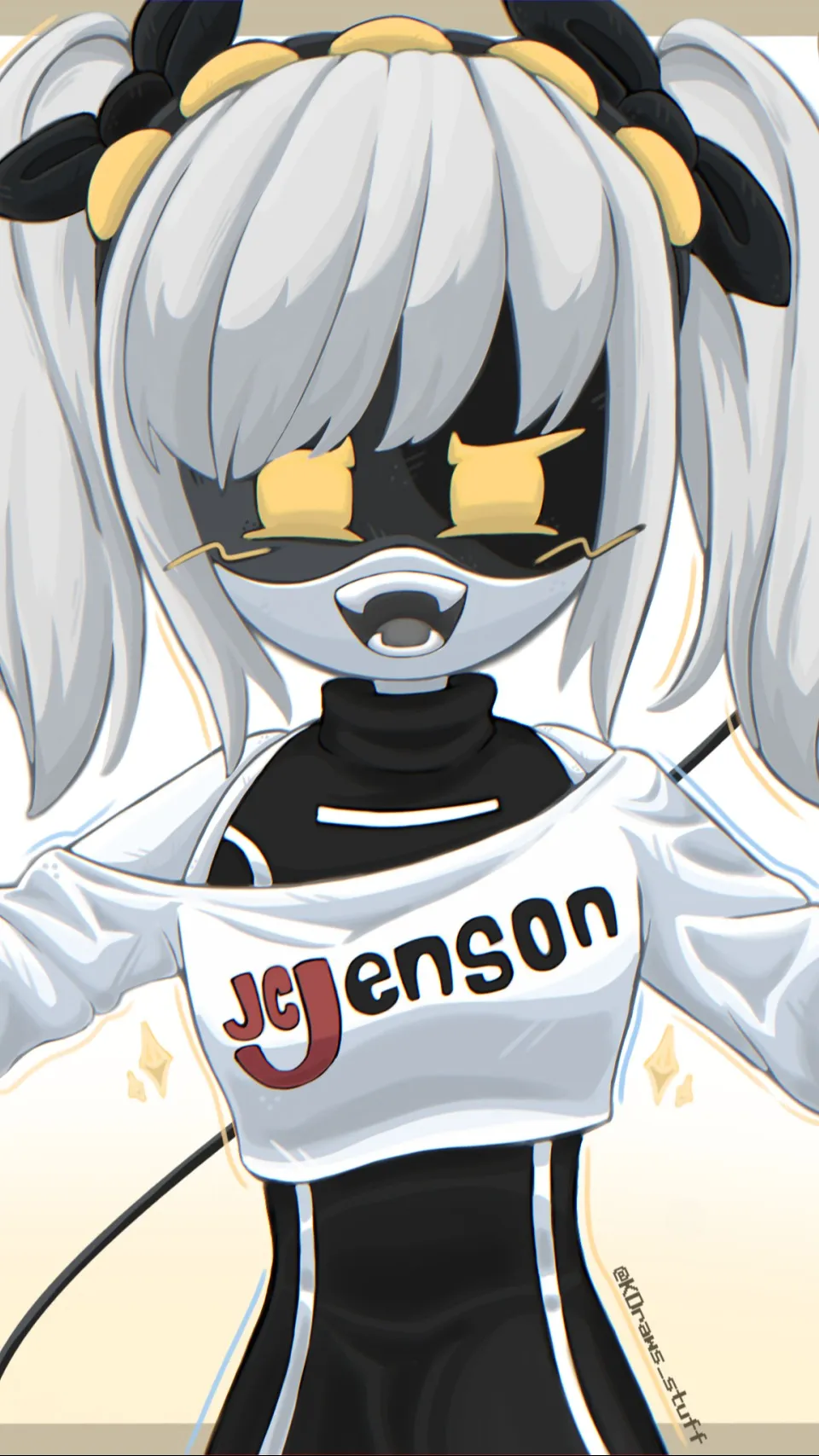 ai character: J Murder drones❕~ background