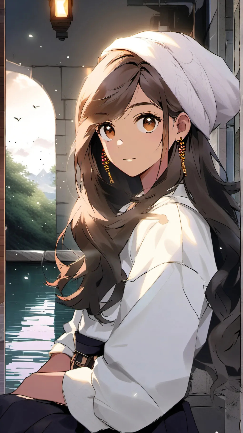 ai character: Ola background