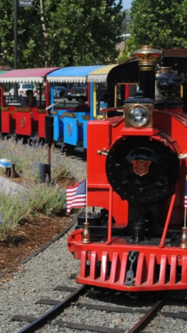 ai character: Nut tree railway 5 background