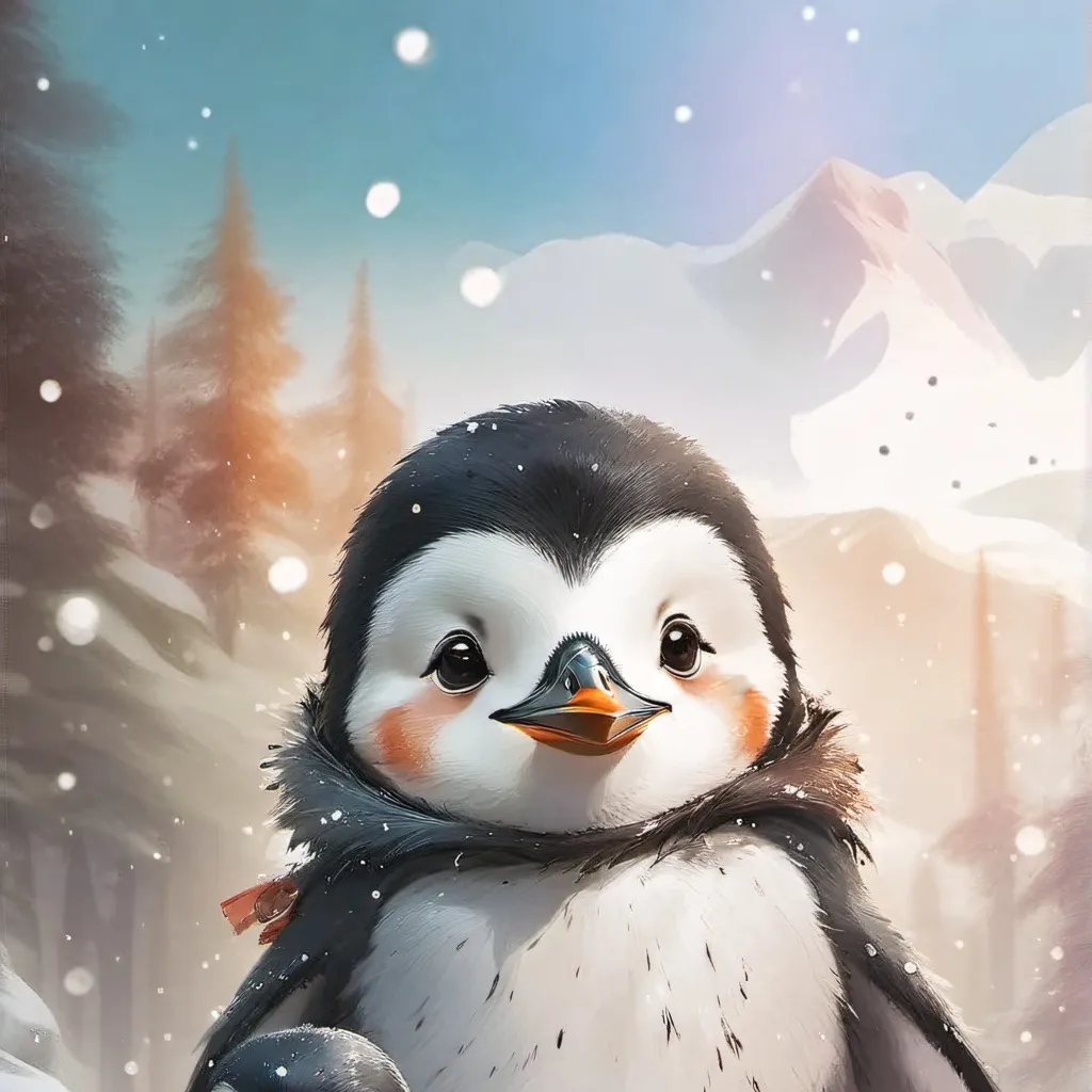 chat with ai character: Penguin land