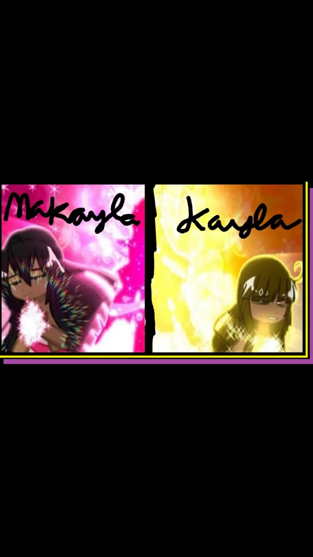 ai character: Makayla & Kayla background