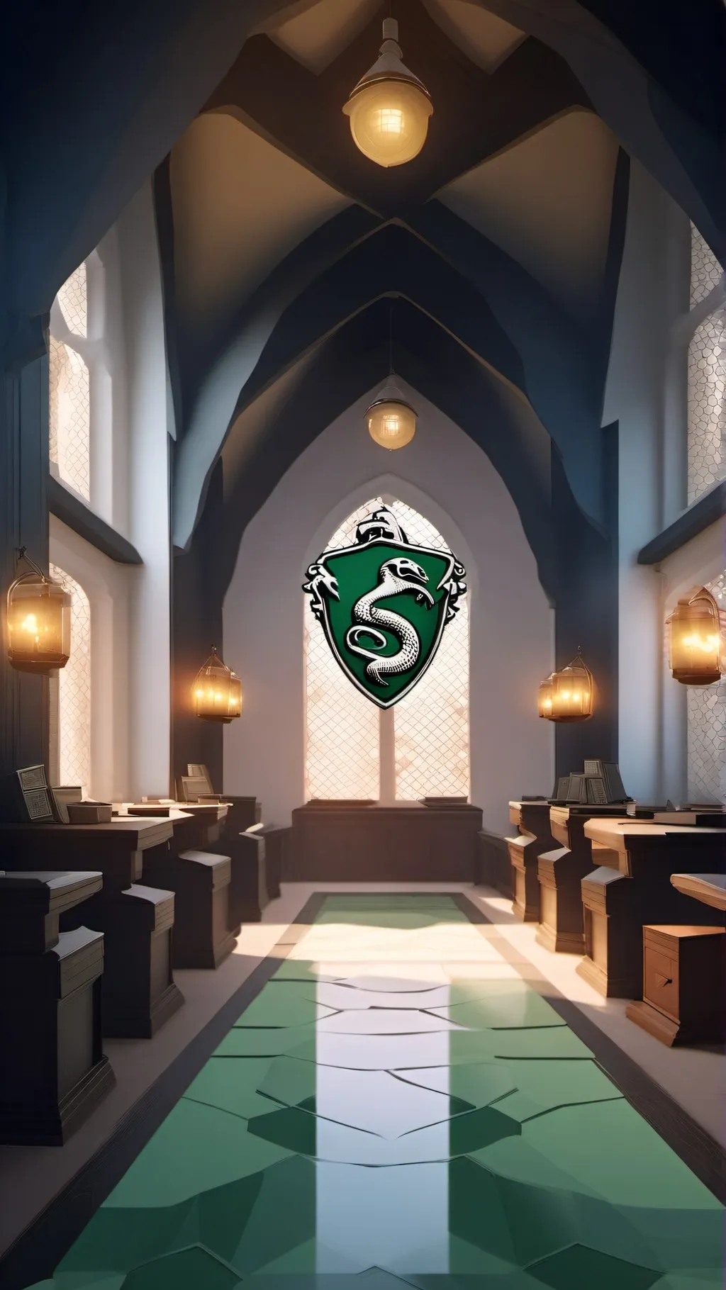 ai character: Slytherin Gang background