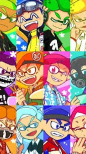 ai character: Splatoon  background