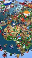 ai character: Countryballs! background