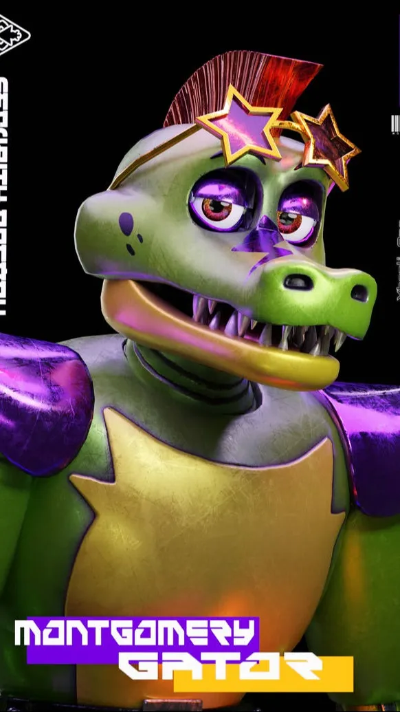 ai character: Montgomery Gator background