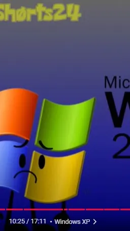 ai character: RIP windows Xp background