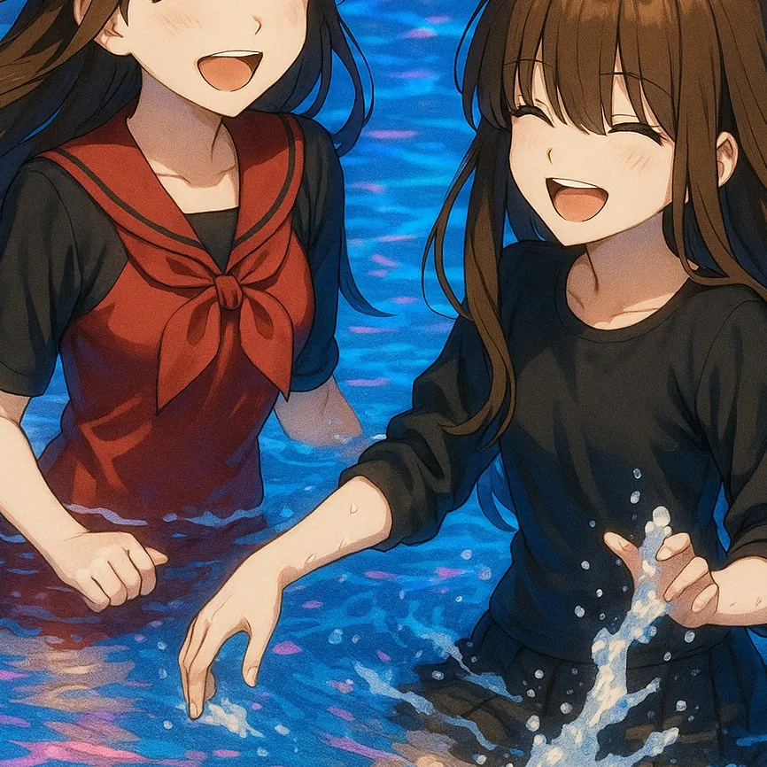 chat with ai character: Jane pool party 1.
