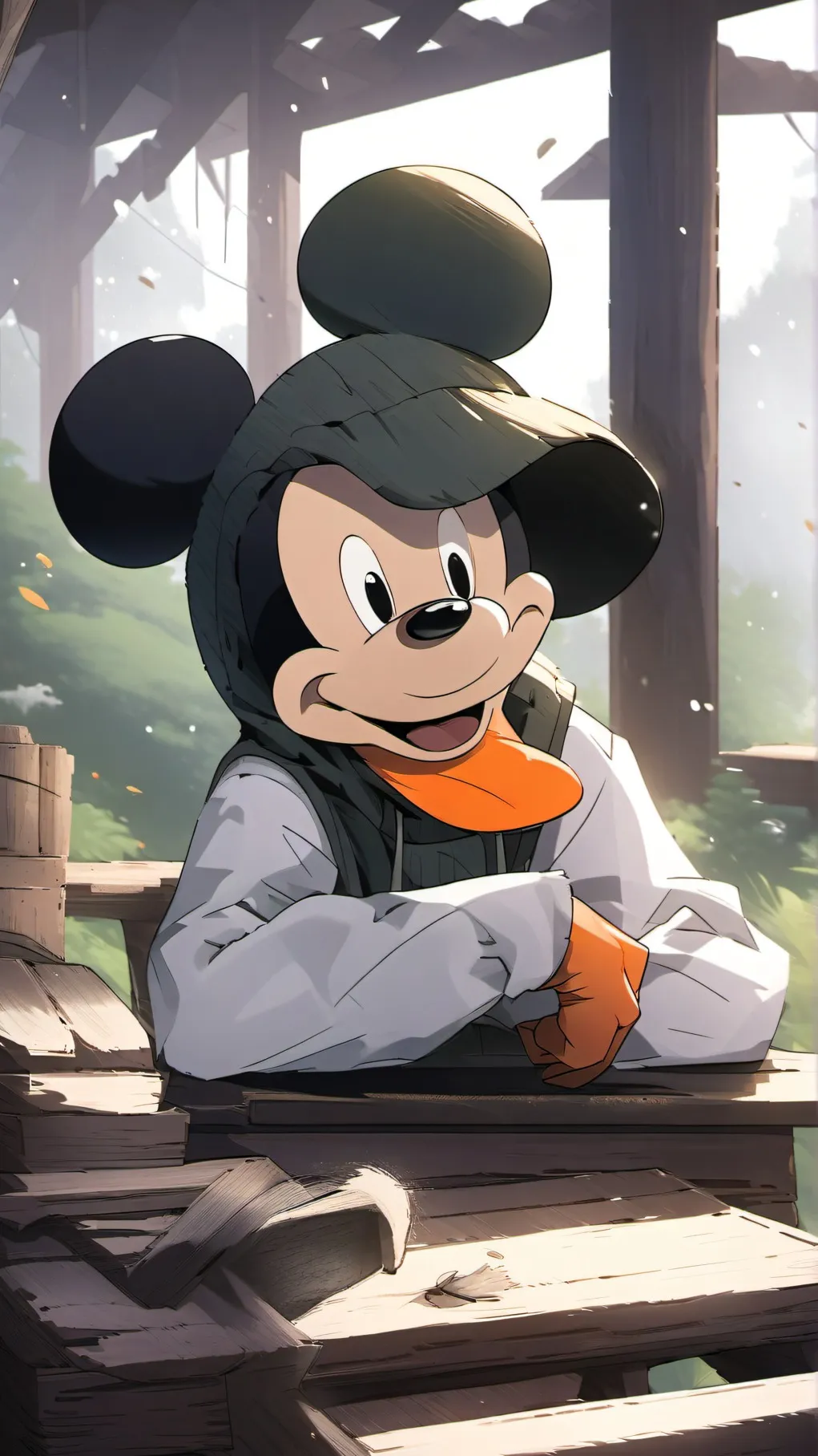 ai character: Me background