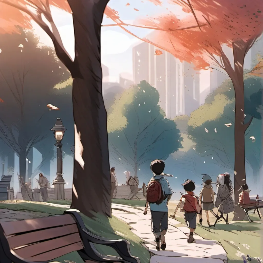 chat with ai character: Childhood