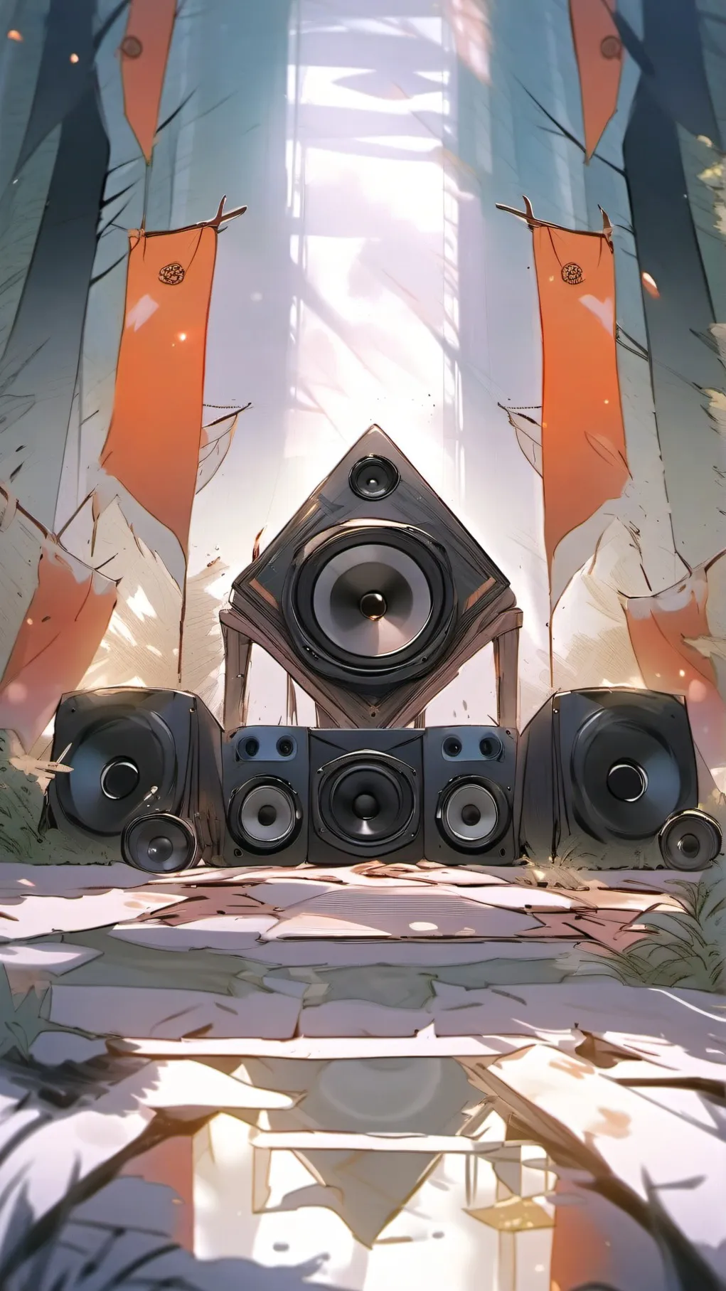 ai character: titanspeakermanv3 background