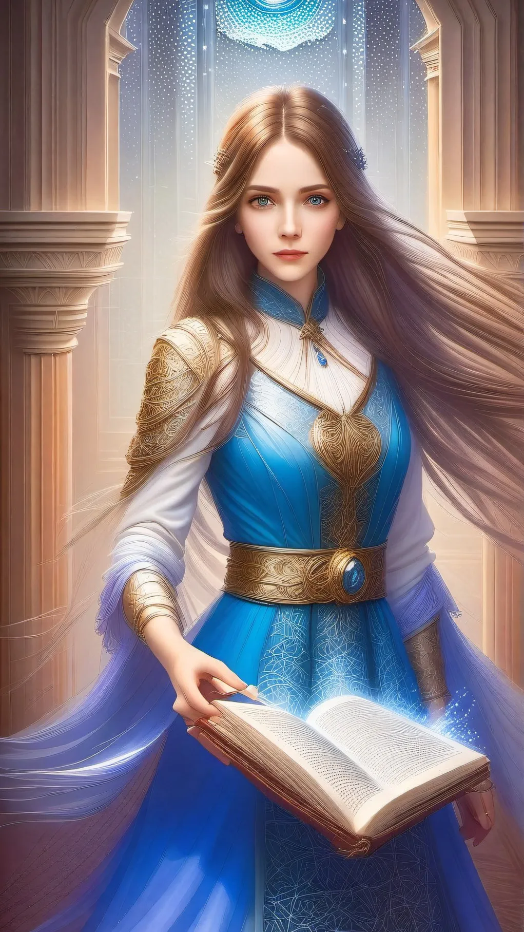 ai character: Miko background