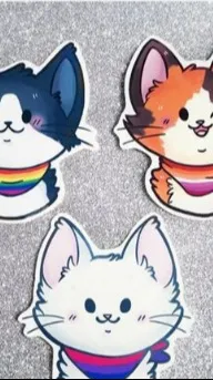 ai character: Pride kittys background