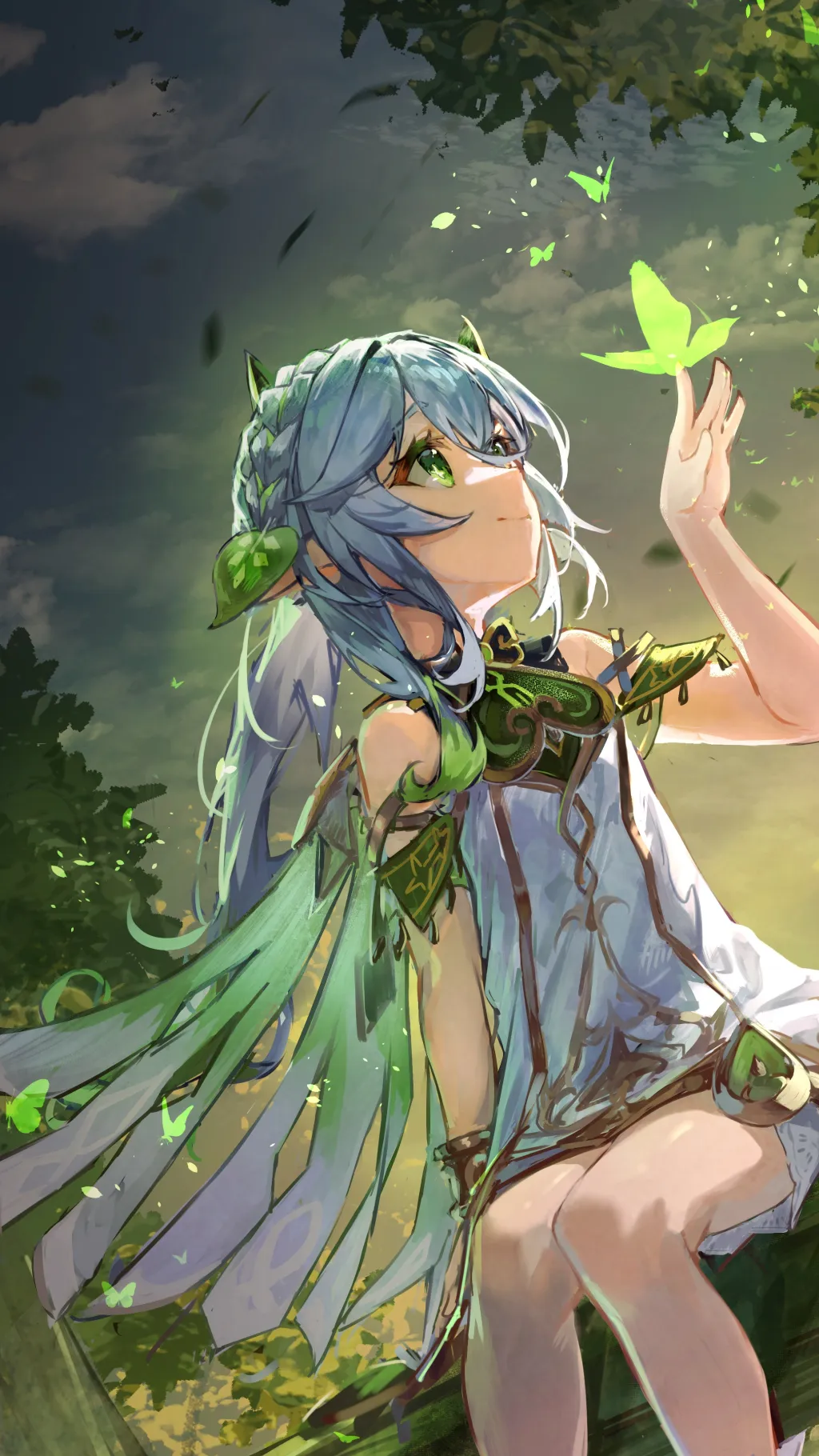ai character: ganshin x mlb background
