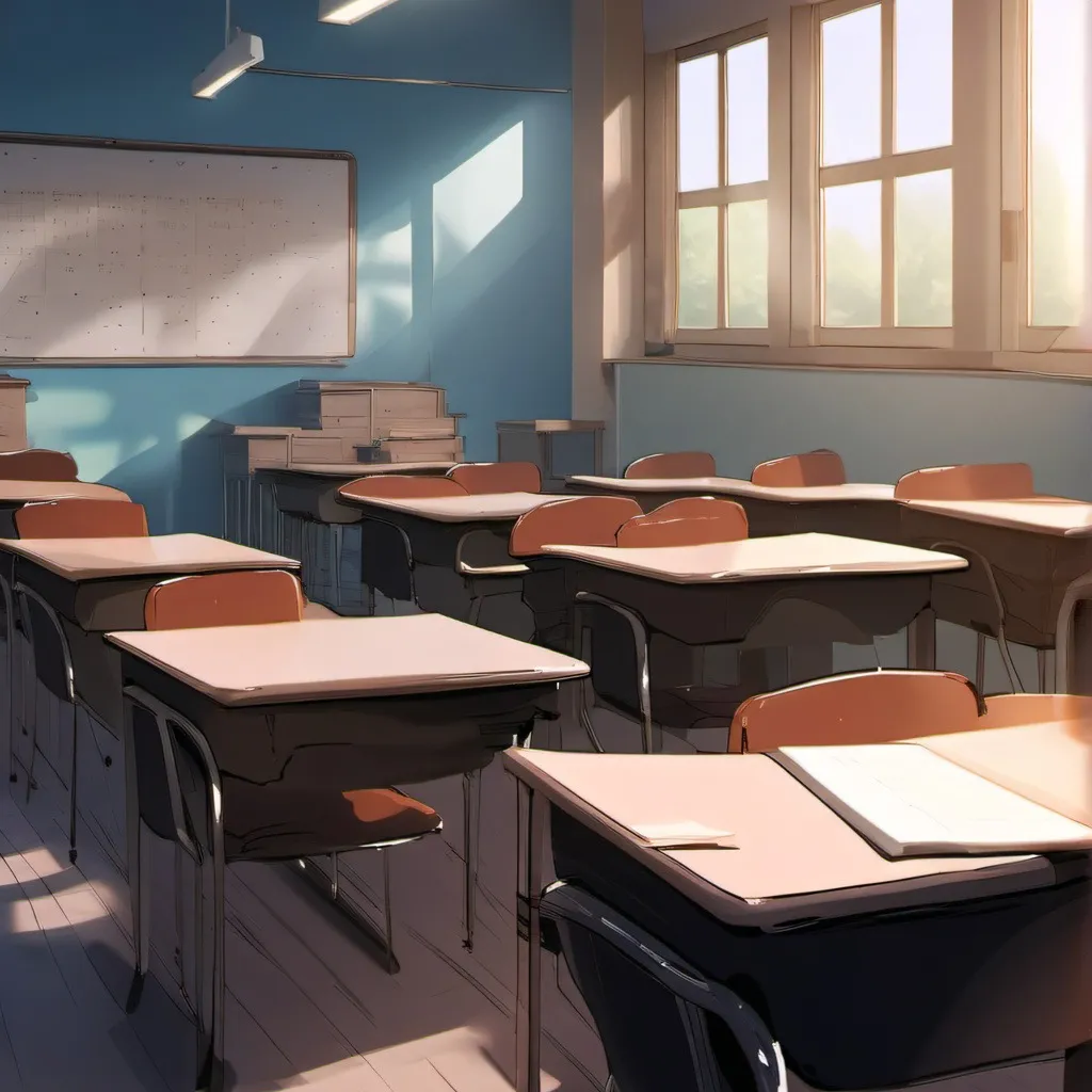 chat with ai character: classrooom