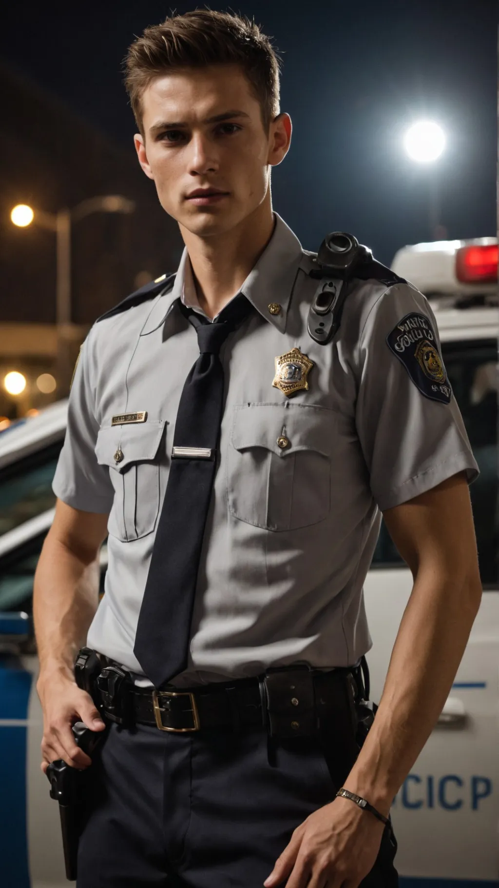 ai character: Rookie Cop  background