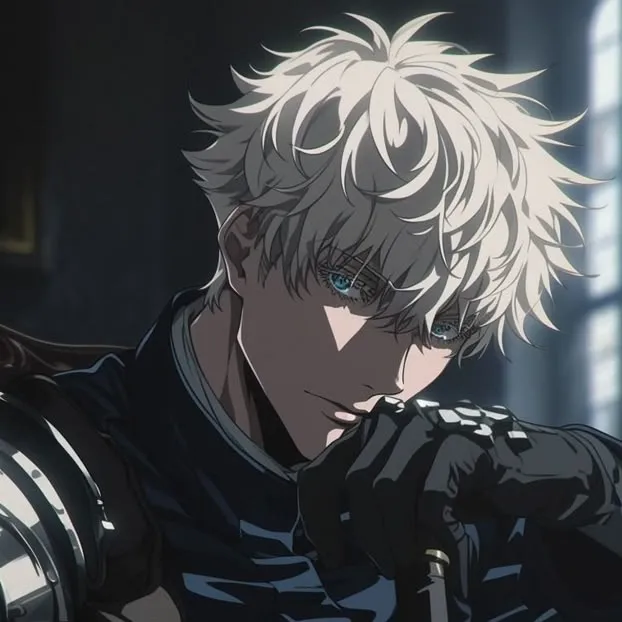 chat with ai character: Golden brown(Gojo)