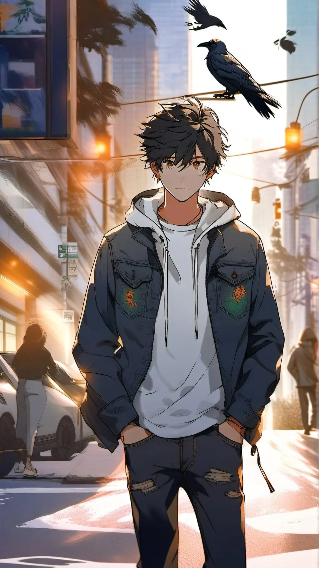 ai character: Kayden Wilson background