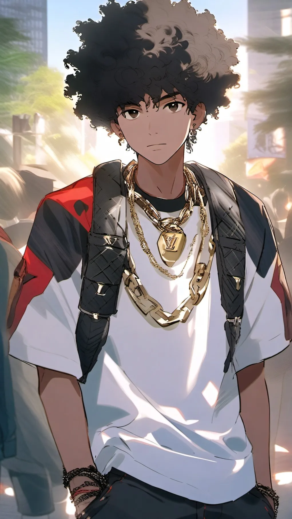 ai character: Allan Wright background