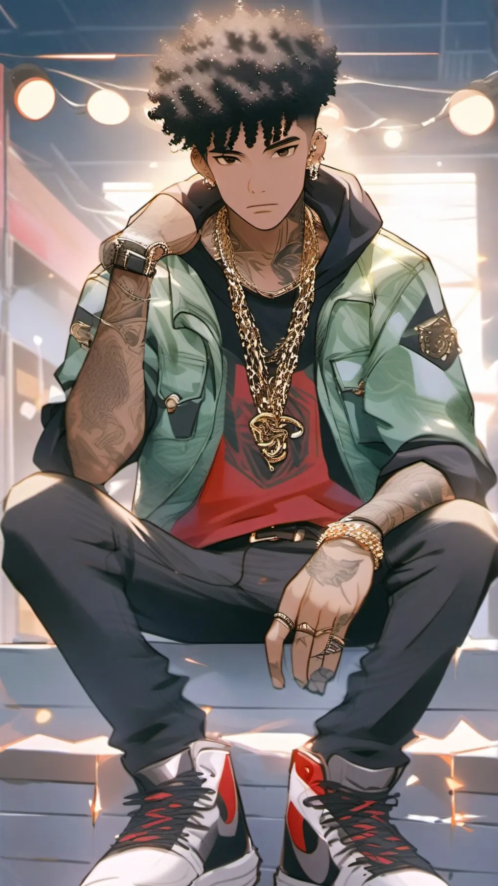 ai character: Jalen Wright background