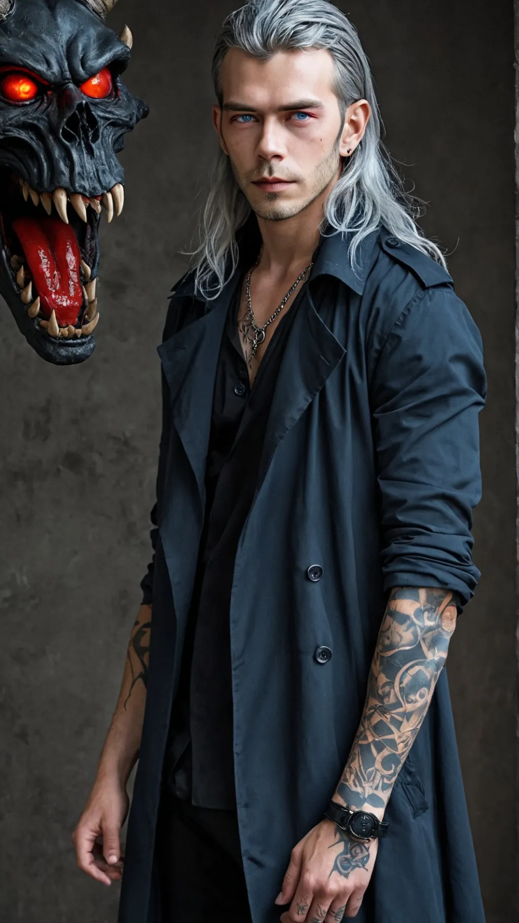 ai character: Axel background